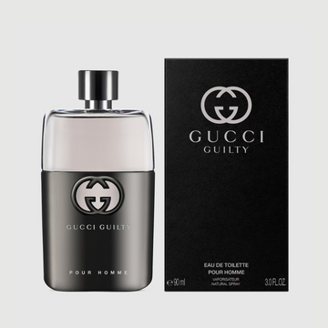 Gucci Guilty by Gucci for Men Eau de Toilette Spray, 3 Fl Oz /90ml