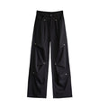 Stylish Rivet Design Casual Pants for Trendy Women