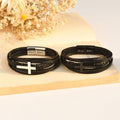 Stainless Steel Cross Bracelet