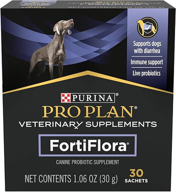 Purina Pro Plan FortiFlora dog supplement 30 counts