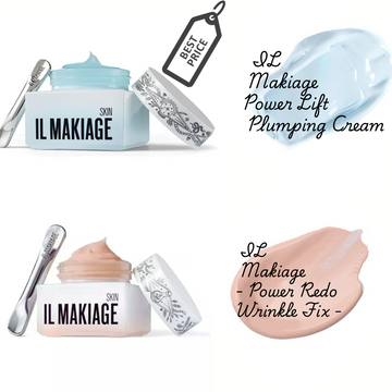 IL MAKIAGE - Power Redo Wrinkle Fix & IL Makiage Power Lift Plumping Cream (pack of 2)