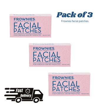 Frownies Forehead and Between the Eyes Facial Patches |PACK OF 3| 144 each