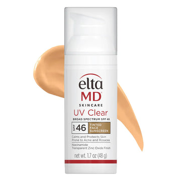 EltaMD UV Clear Tinted Face Sunscreen SPF 46 1.7 oz Pump