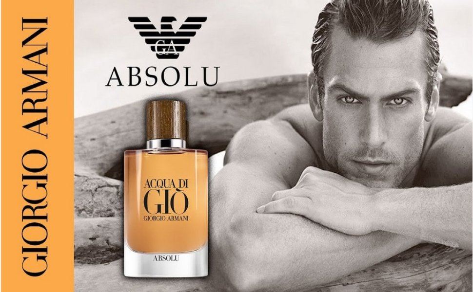 ACQUA DI GIO ABSOLU - GIORGIO ARMANI EAU DE PARFUM 3.4 oz, 4.2 oz, 6.7 oz
