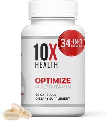 10X  health optimize multivitamin 90 capsules