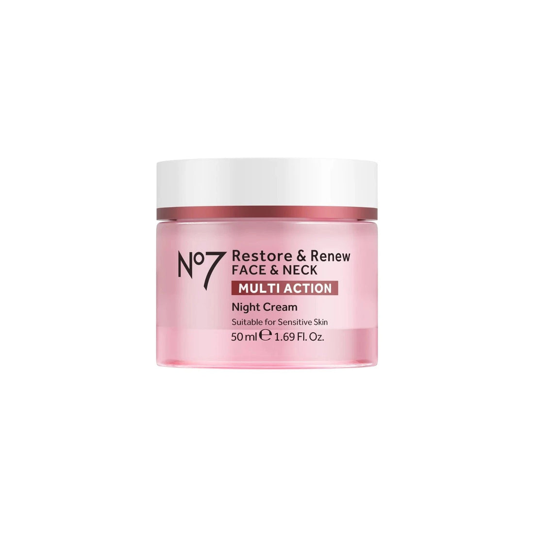 No7 Restore & Renew Face & Neck multi action Night Cream 50ml