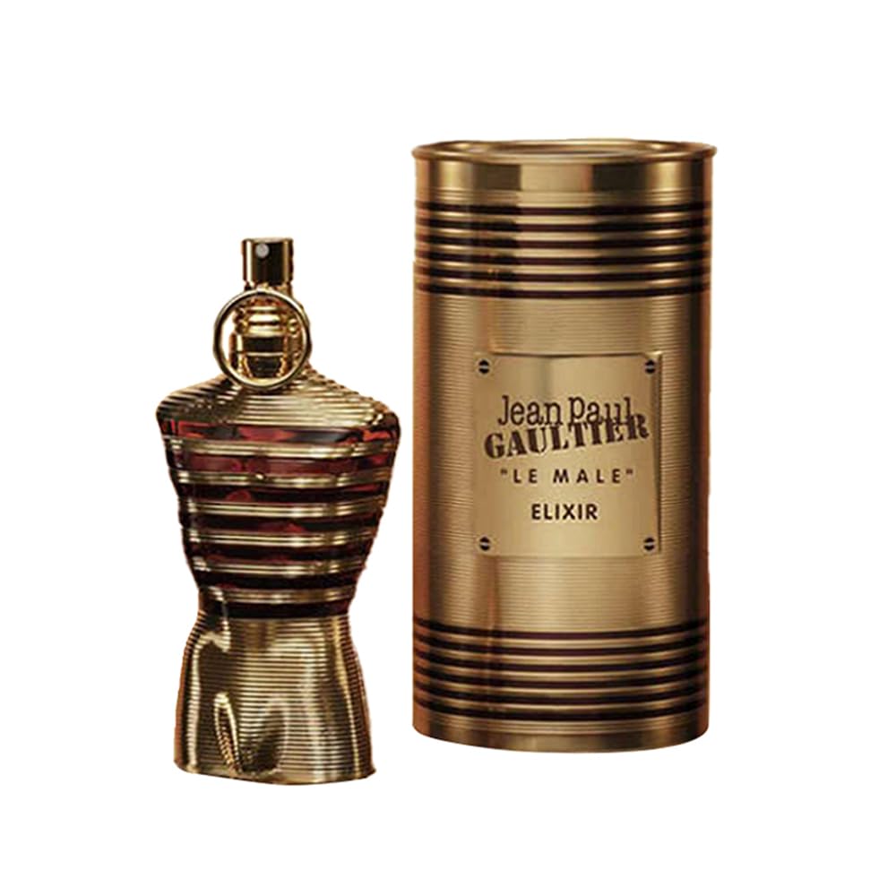 Le Male Elixir by Jean Paul Gaultier Eaux De Perfume for Men 2.5 oz