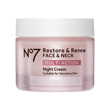 No7 Restore & Renew Face & Neck multi action Night Cream 50ml