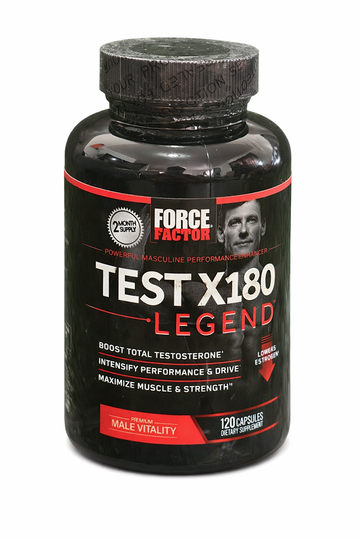 Force Factor Test X180 Legend  Muscle Strength Capsules 120ct
