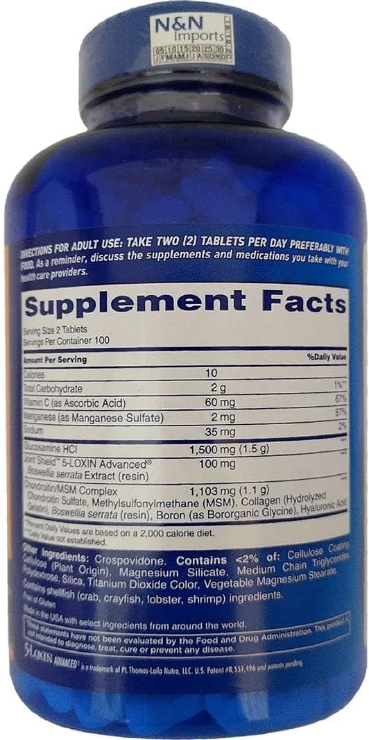 Osteo Bi Flex Tripple Strength Joint support Supplement (200 Count)