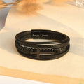 Stainless Steel Cross Bracelet