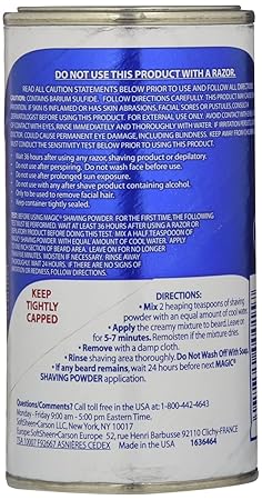 Soft Sheen Carson Magic  Shaving Powder Blue 5 OZ/142G