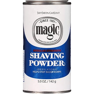 Soft Sheen Carson Magic  Shaving Powder Blue 5 OZ/142G