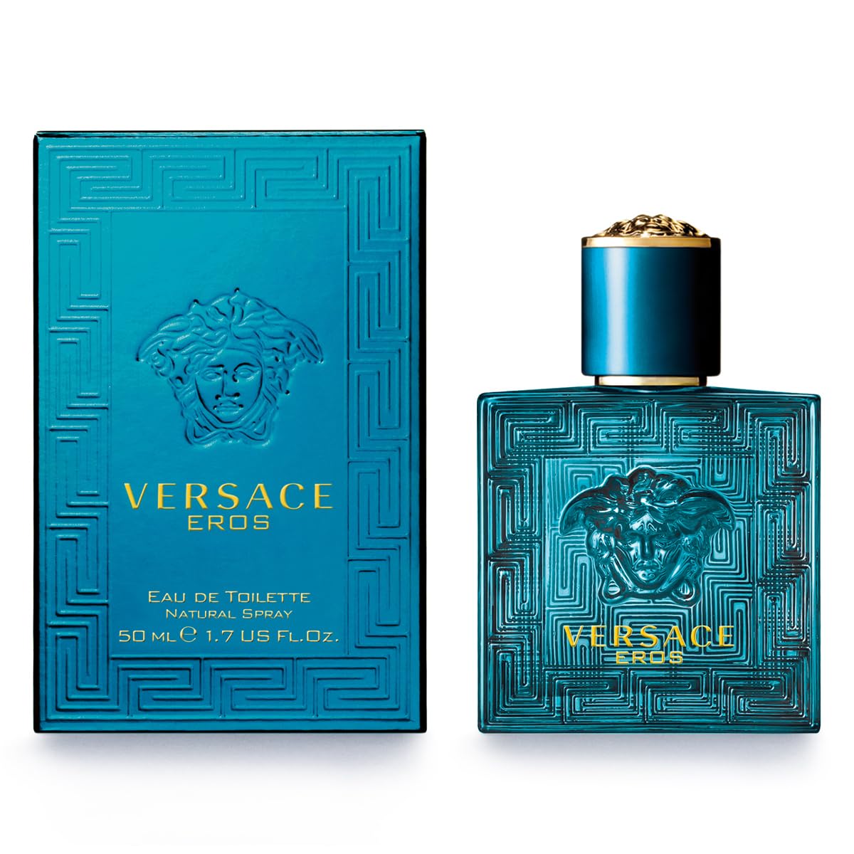 Versace Eros Eau de Toilette Spray for Men, 50ml/1.7 Ounce