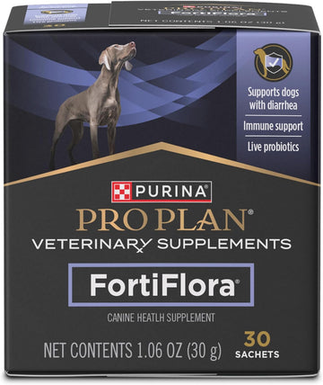 Purina  FortiFlora Pro Plan Veterinary Supplements for Dog 30 Ct