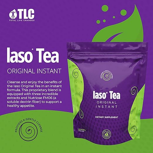Iaso Instant Tea ,  gentle and refreshing , 25 Sachets 1 Pack