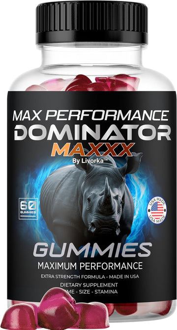 Dominator Maxxx Gummies  for men 60 counts