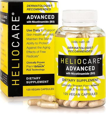 Heliocare Advanced Antioxidant Rich Vitamin B3 Dietary Supplement  120 Capsules