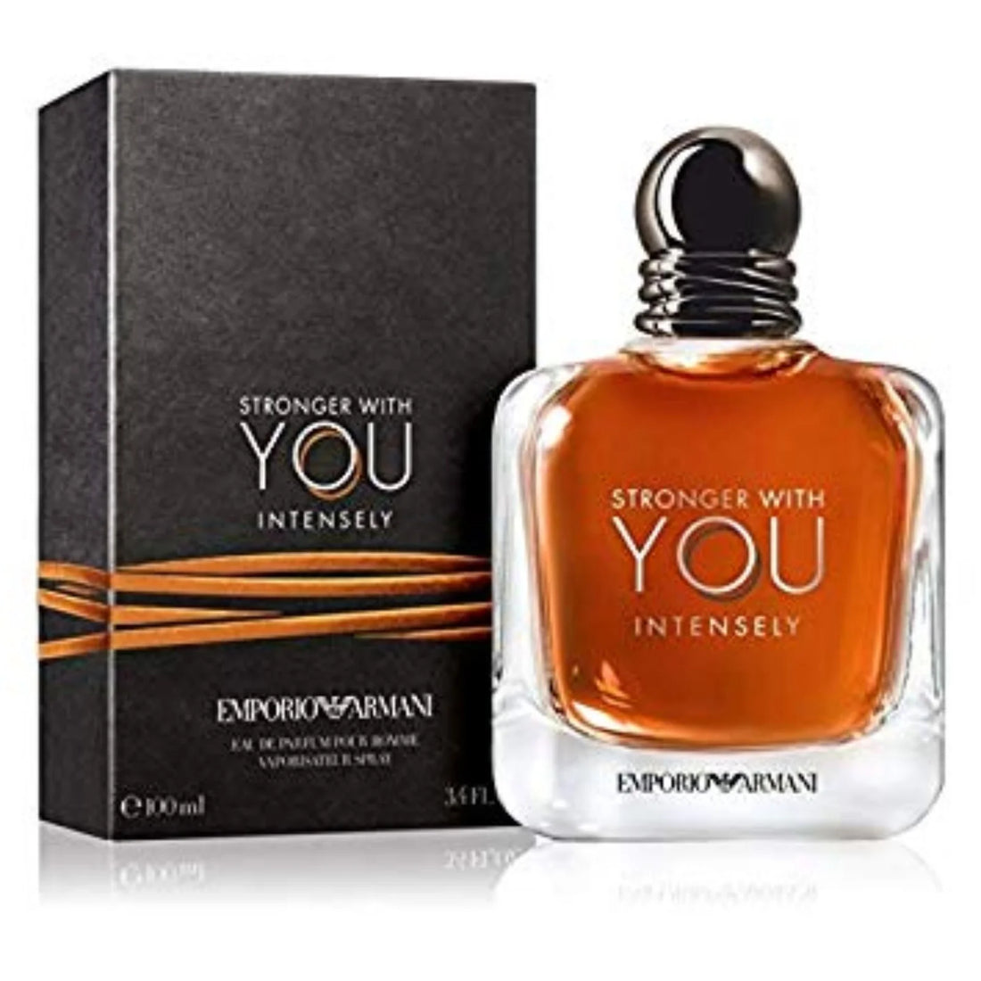 Armani Beauty - Stronger With You Intensely - Cologne for Men 3.4 oz