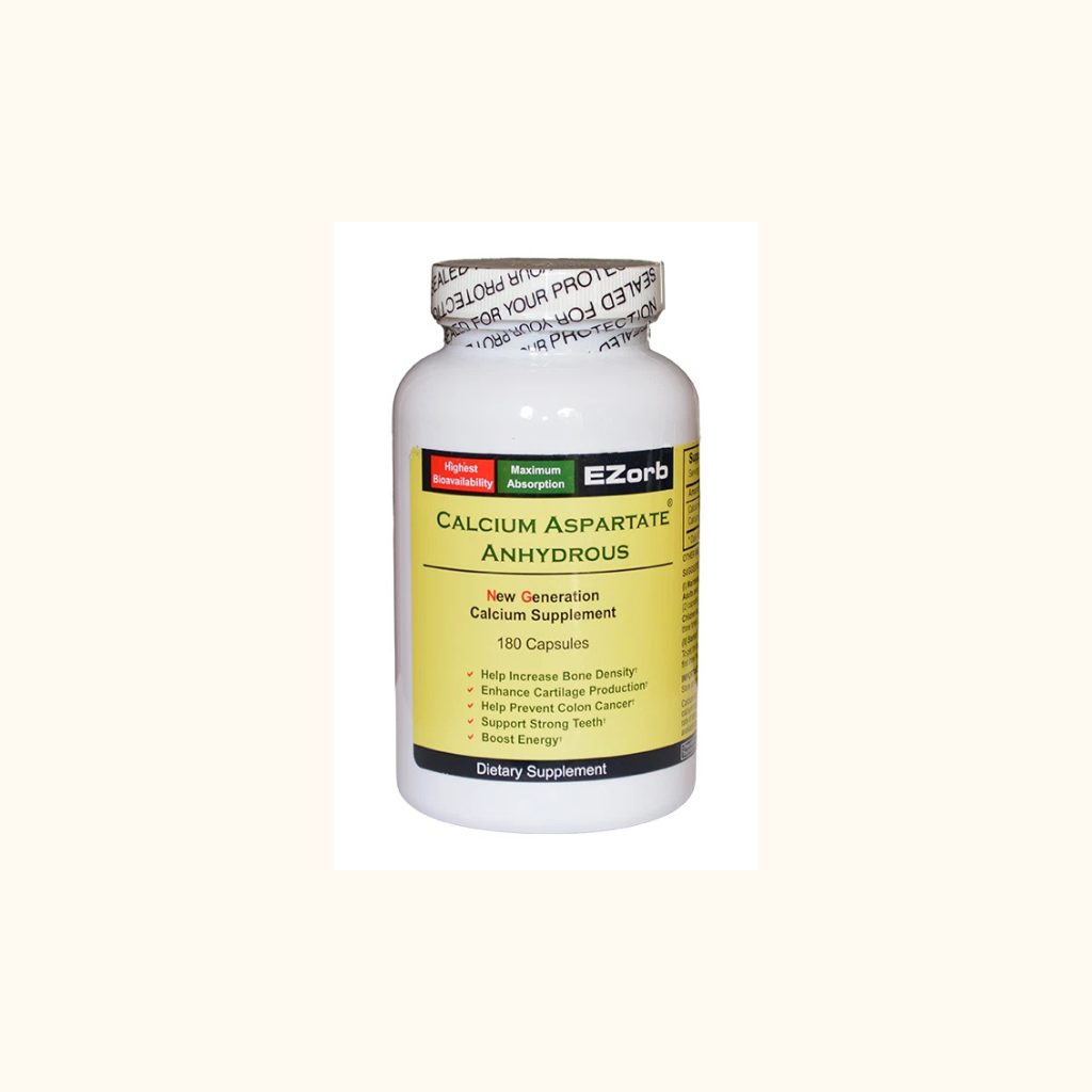 Ezorb Calcium -180 capsules ,Plant based Calcium Formula.