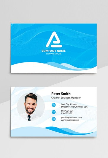 Innovative business card on your name