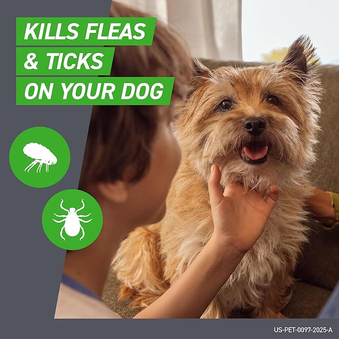Frontline Plus for Dogs 5-22 Lbs. Flea  Control Treatment.