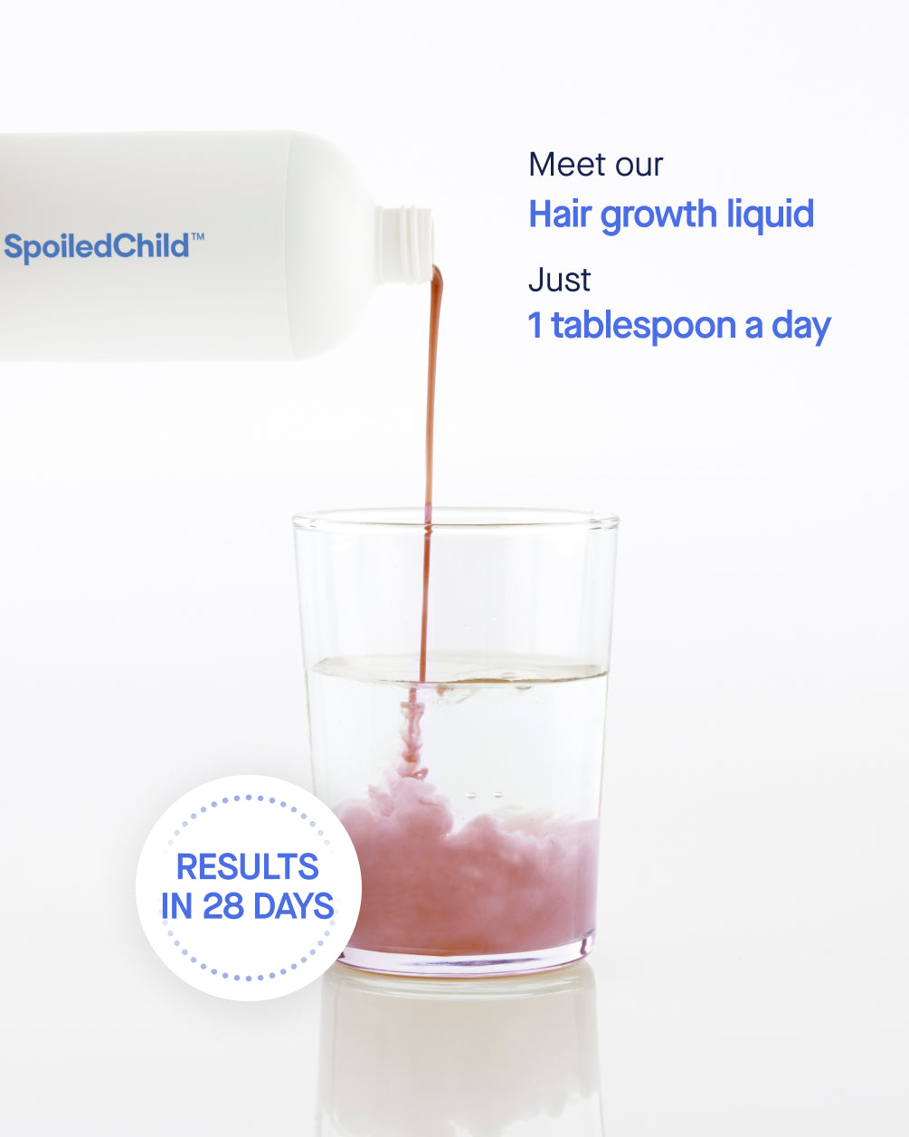 Spoiled Child i34 Hair Growth Liquid Supplement 13.5 fl oz /400ml