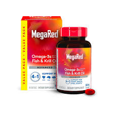 MegaRed Omega-3 Fish Oil 6X Absorption 500mg 80 Softgel