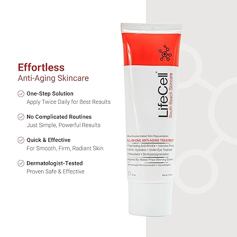 LifeCell All-in-One Anti-Aging Treatment 2.56oz.