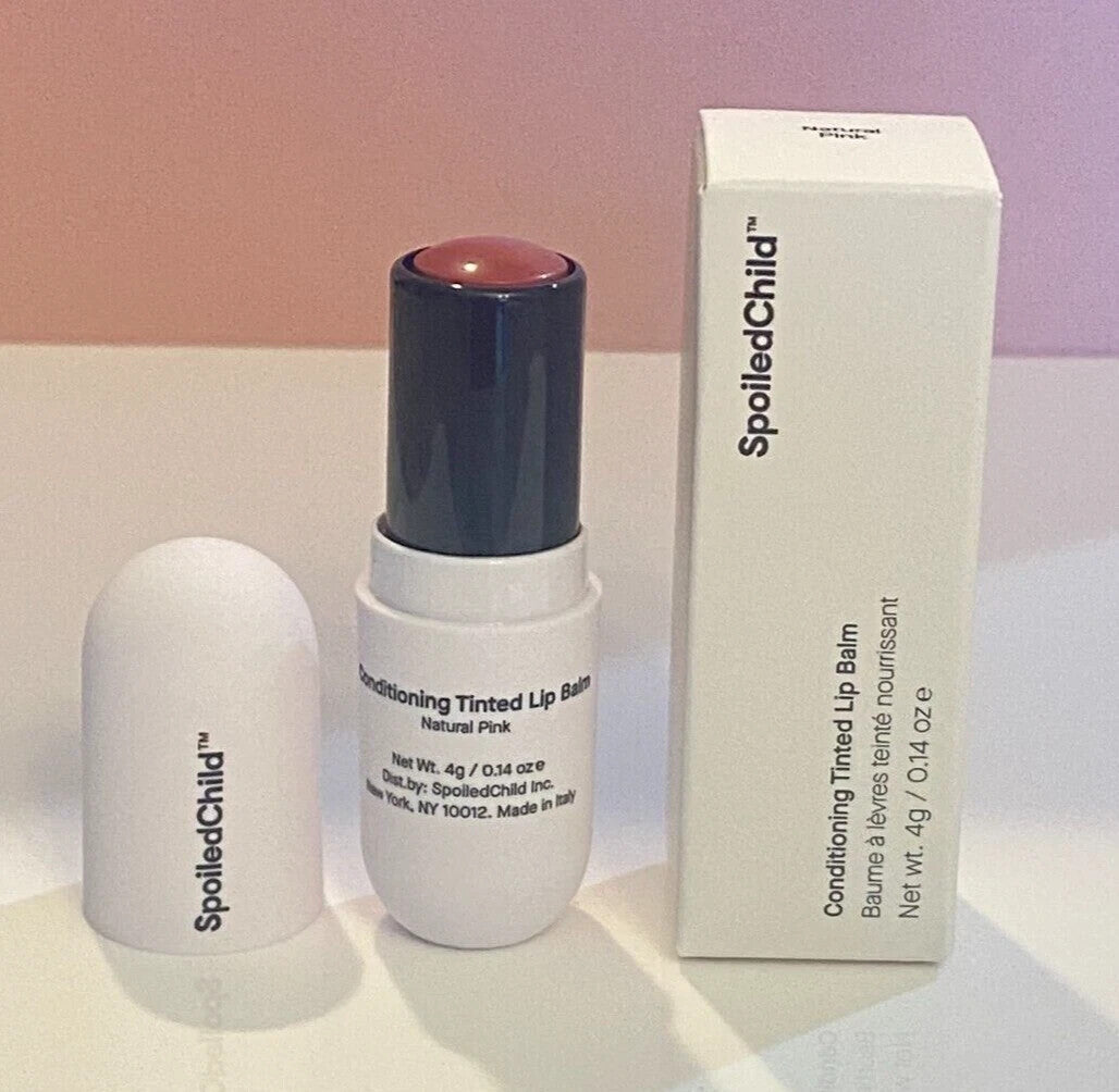Spoiled Child Conditioning Tinted Lip Balm, Natural Pink