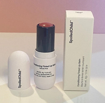 Spoiled Child Conditioning Tinted Lip Balm, Natural Pink