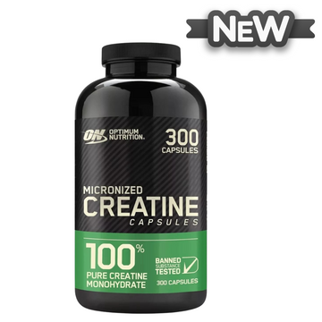 Optimum Nutrition Micronized Creatine Monohydrate, 300 Capsules