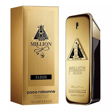 Paco Rabanne One million Elixir for Men Parfum Intense Spray, 3.4 Ounce