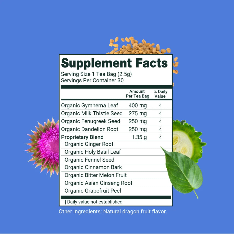 Herbaly Glucose Functional Tea – 30 Pyramid Bags